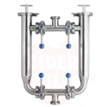Filter Stainless Duo DN25 0.1mm/100µ