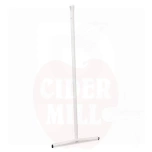 Bodenwischer 50cm mit Stiel weiß fest