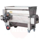Traubenmühle mit Entrapper Fibreno 50 mit Pumpe Edelstahl