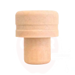Synthetic T-stopper ø12 head ø18 5 / H11 mm grooved 100 pcs