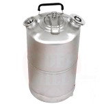 Reinigungsfass 15L Edelstahl