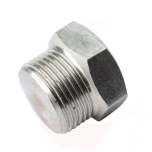 End cap 1/2" stainless external thread