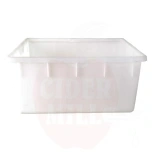 Pulp tub rectangular 150L 80x63x38cm
