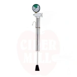 Pumpe mit Manometer für Schwimmdeckel