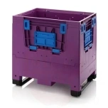Palletbox 250L 80x60xh79cm Opening Sides