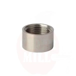 Pipe socket 1/4" BSP internal thread stainless steel