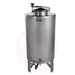 Behälter 800L Edelstahl geschlossen