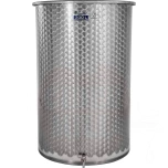 INOX wine tank 300L without valve and floating cover AISI 304