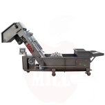 Waschanlage MDK 3000 Maurer mit Bürstenwaschung und öffnenbarer Mühle Edelstahl