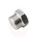 End cap 1" external thread stainless