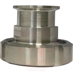 DIN Reducer DIN25 female to tri-clamp 50 5 / 1"