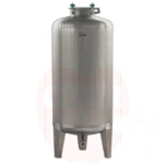 Slėgio bakas 1100L/3bar nerūdijantis kūgio pagrindo