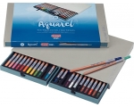 Bruynzeel aquarel pencil set,  akvarellitavad värvipliiatsid 24 tk 