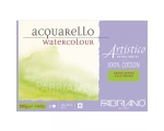 Fabriano akvarelliplokk A5 100% puuvill, 300g/m, 25 A5 ( 12.5 x 18 cm)