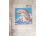 Tikkimspilt Delfiin No 392, 15x15cm