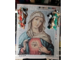 Tikkimise komplekt Neitsi Maarja No 6066, 40x50cm