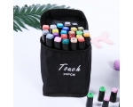 Touch alkoholimarker kotis, kahe otsaga 24 värvi 