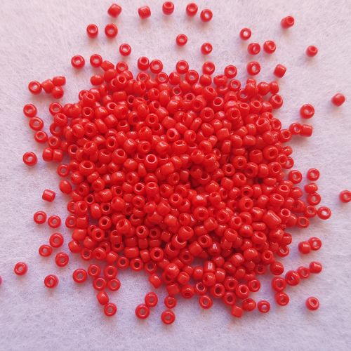 Seemnehelmed, 2mm, punane