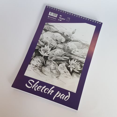 Joonistuplokk Sketch Pad, A4, 120gr, 40 lehte